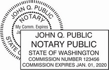 Washington Notary Seals